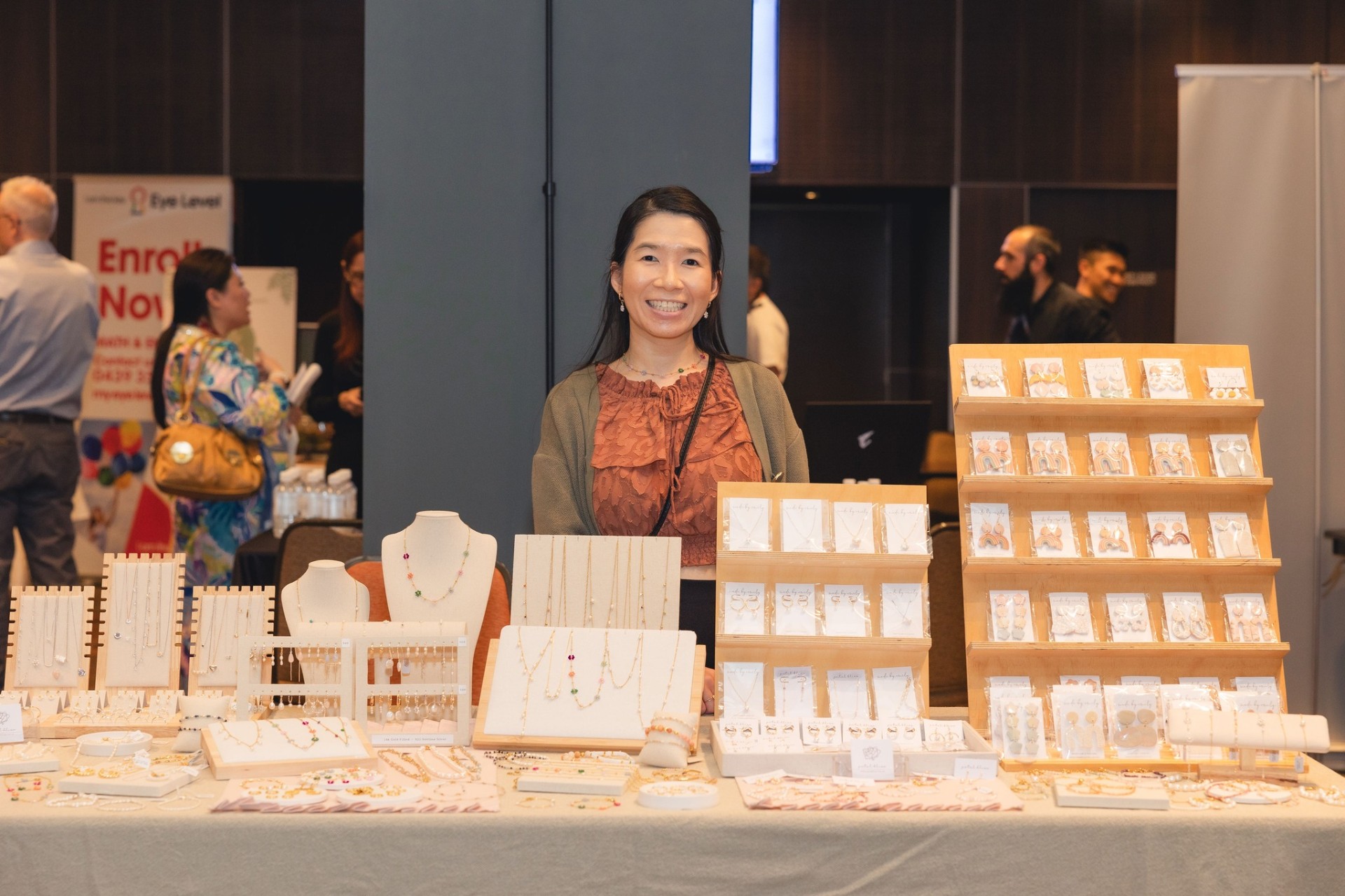 Made by Emily handmade jewellery stall
