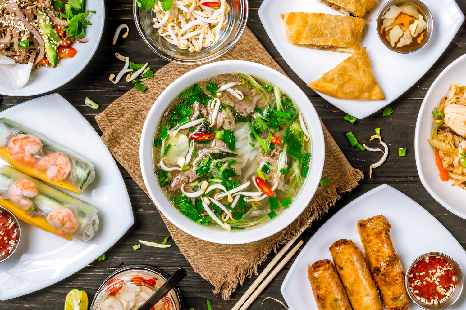 Pho, first stop, always